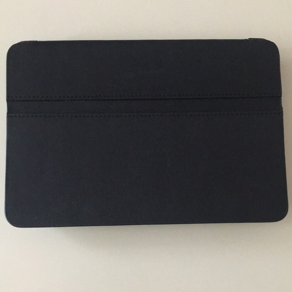 Restoration Hardware Black leather mini ipad cover